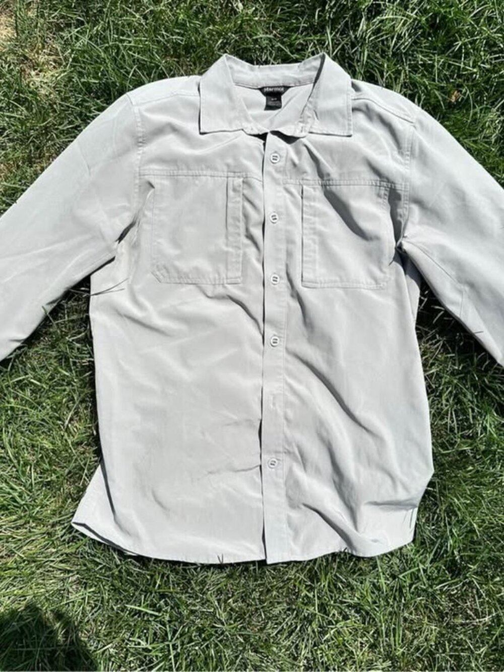 Marmot long sleeve button up Medium Shirt